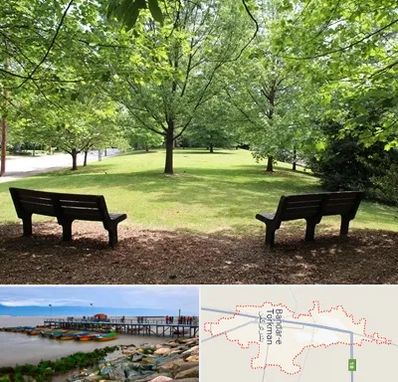 پارک در بندر ترکمن