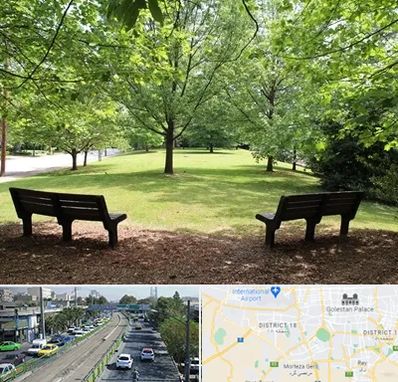 پارک در جنوب تهران 