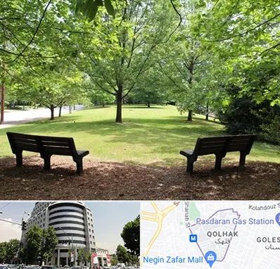 پارک در قلهک 