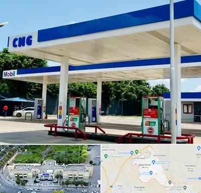 پمپ گاز در نسیم شهر