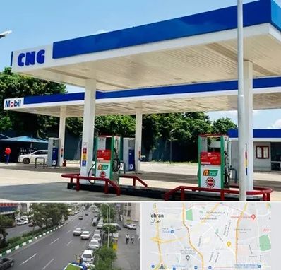 پمپ گاز در ستارخان 