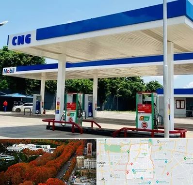 پمپ گاز در منطقه 6 تهران 