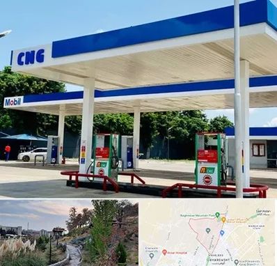 پمپ گاز در باغستان کرج