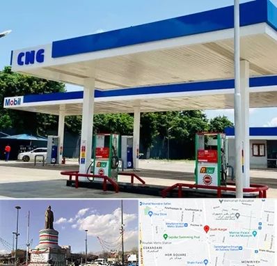 پمپ گاز در کارگر جنوبی 