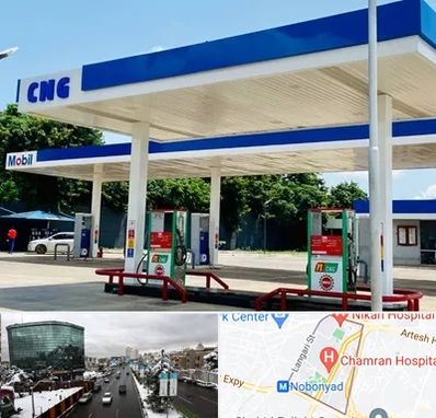 پمپ گاز در اقدسیه 