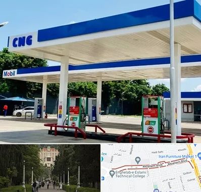 پمپ گاز در بلوار معلم رشت 