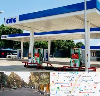 پمپ گاز در شریعتی 