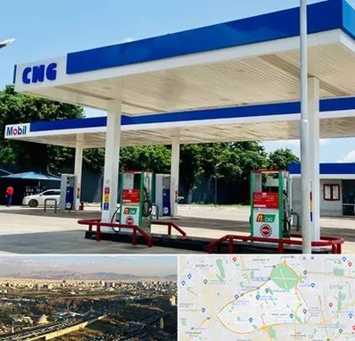 پمپ گاز در منطقه 19 تهران 