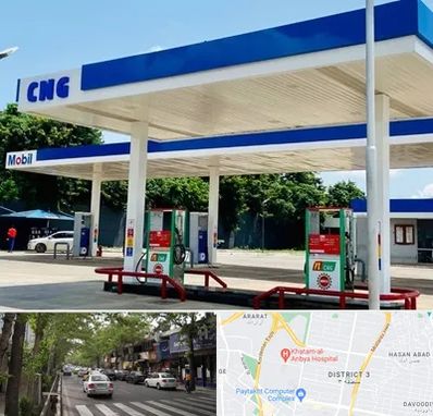 پمپ گاز در ظفر 