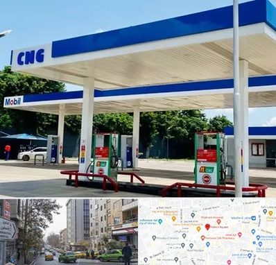 پمپ گاز در فاطمی 