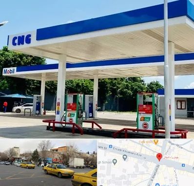 پمپ گاز در شهناز تبریز