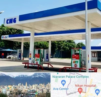 پمپ گاز در آجودانیه 