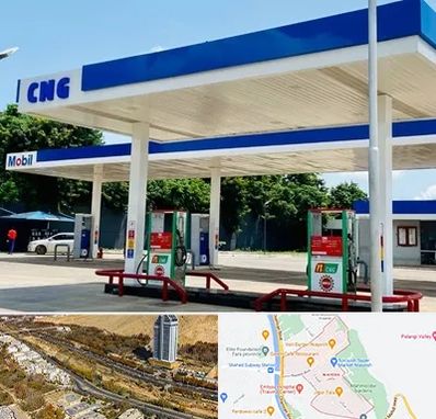 پمپ گاز در خیابان نیایش شیراز