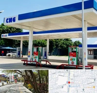 پمپ گاز در خیابان توحید اصفهان