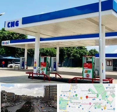 پمپ گاز در بلوار فردوسی مشهد 