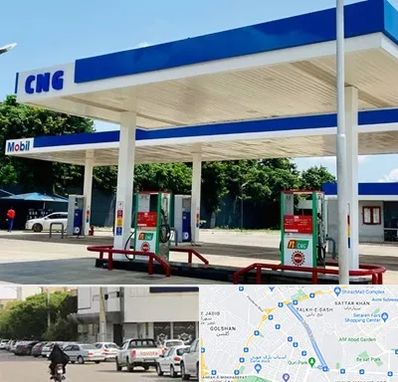 پمپ گاز در قدوسی شرقی شیراز