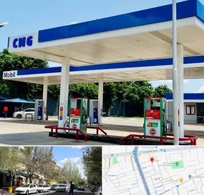 پمپ گاز در کوی فیروز تبریز