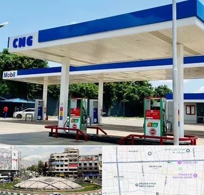 پمپ گاز در مرکز تهران