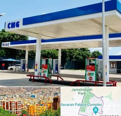 پمپ گاز در نیاوران 