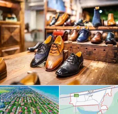 فروشگاه کفش در نور