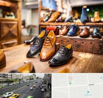 فروشگاه کفش در خیابان دامپزشکی