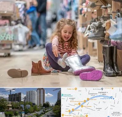 فروشگاه کفش بچه گانه در اندرزگو 