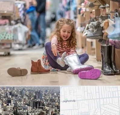 فروشگاه کفش بچه گانه در جیحون