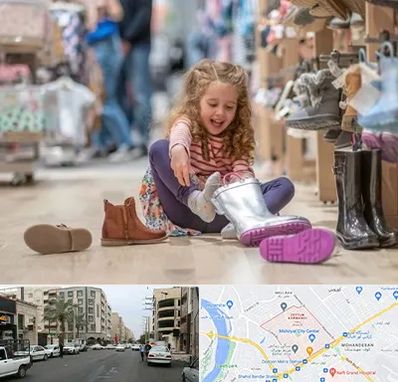 فروشگاه کفش بچه گانه در زیتون کارمندی اهواز 