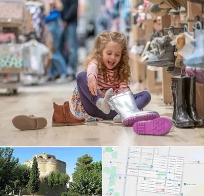 فروشگاه کفش بچه گانه در مرداویج اصفهان