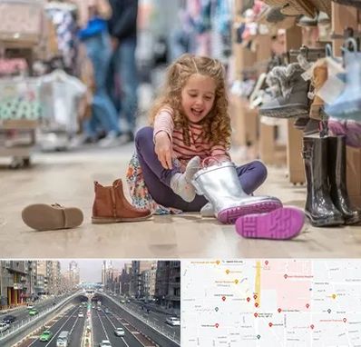 فروشگاه کفش بچه گانه در توحید 