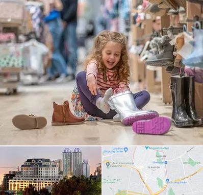 فروشگاه کفش بچه گانه در فرشته 