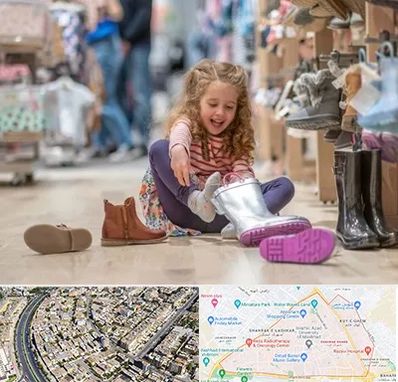 فروشگاه کفش بچه گانه در شهرک غرب مشهد