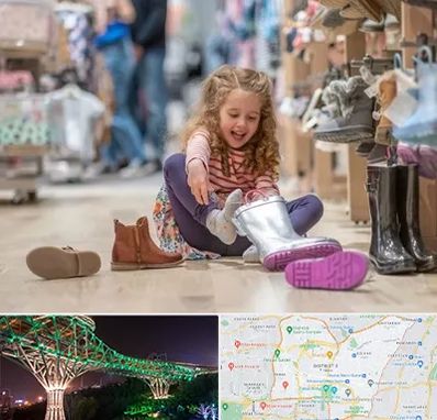 فروشگاه کفش بچه گانه در منطقه 3 تهران 