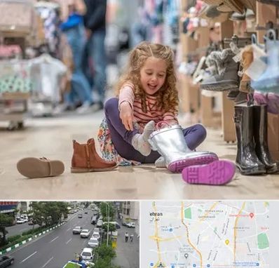 فروشگاه کفش بچه گانه در ستارخان 