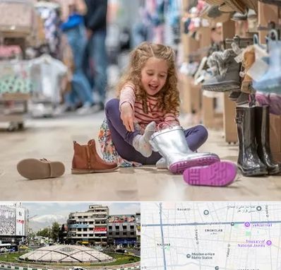 فروشگاه کفش بچه گانه در مرکز تهران