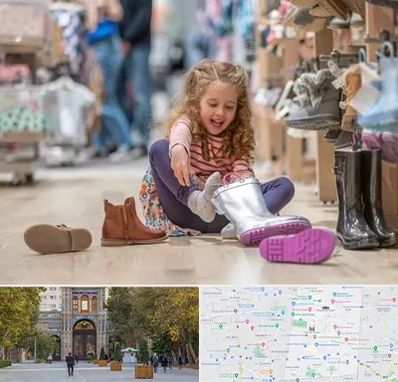 فروشگاه کفش بچه گانه در منطقه 12 تهران 