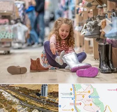 فروشگاه کفش بچه گانه در خیابان نیایش شیراز