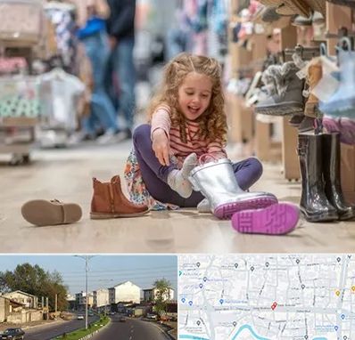 فروشگاه کفش بچه گانه در ضیابری رشت 