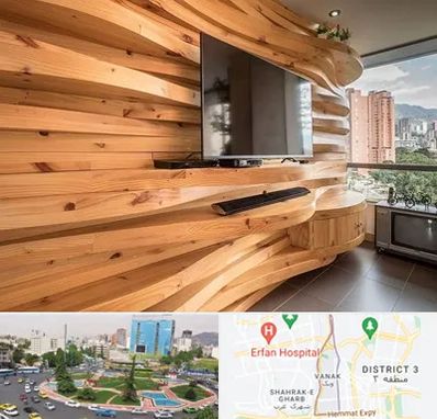 دیوارکوب در ونک 