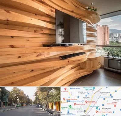 دیوارکوب در شریعتی 