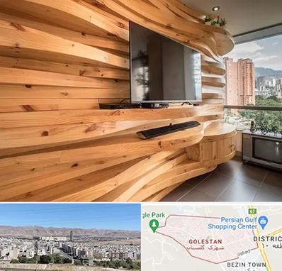 دیوارکوب در شهرک گلستان شیراز