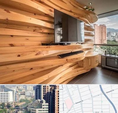 دیوارکوب در خیابان بهشتی