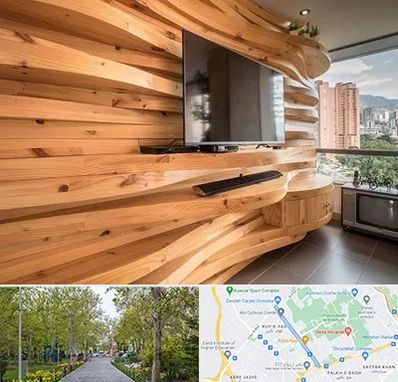 دیوارکوب در قدوسی غربی شیراز