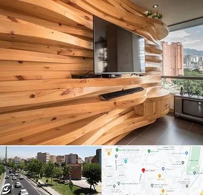 دیوارکوب در شهرک آزمایش 