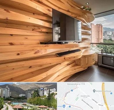 دیوارکوب در شهر زیبا 