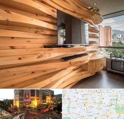 دیوارکوب در جنت آباد تهران 