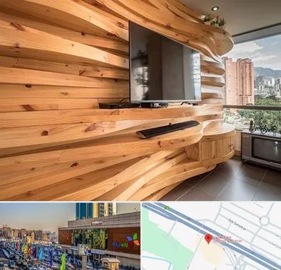 دیوارکوب در لاله پارک تبریز