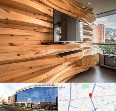 دیوارکوب در نصف راه تبریز