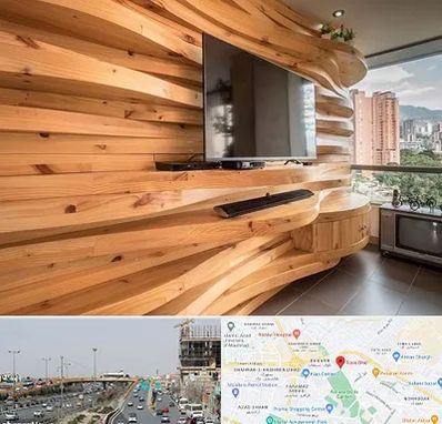 دیوارکوب در بلوار توس مشهد 