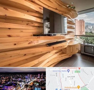 دیوارکوب در گلسار رشت 